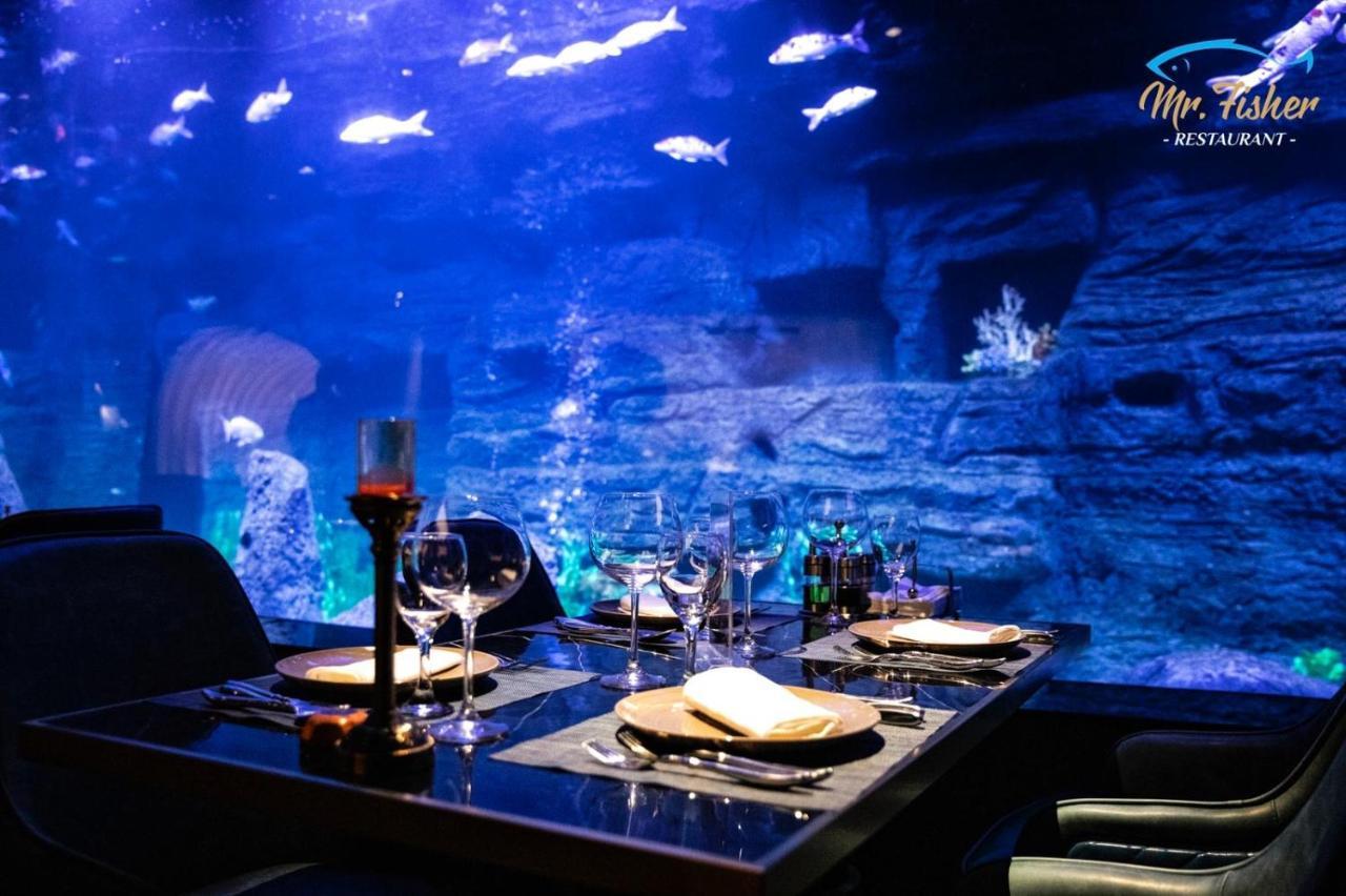 Hotel Diamond Prishtina Pristina Exteriör bild The Lost Chambers Aquarium